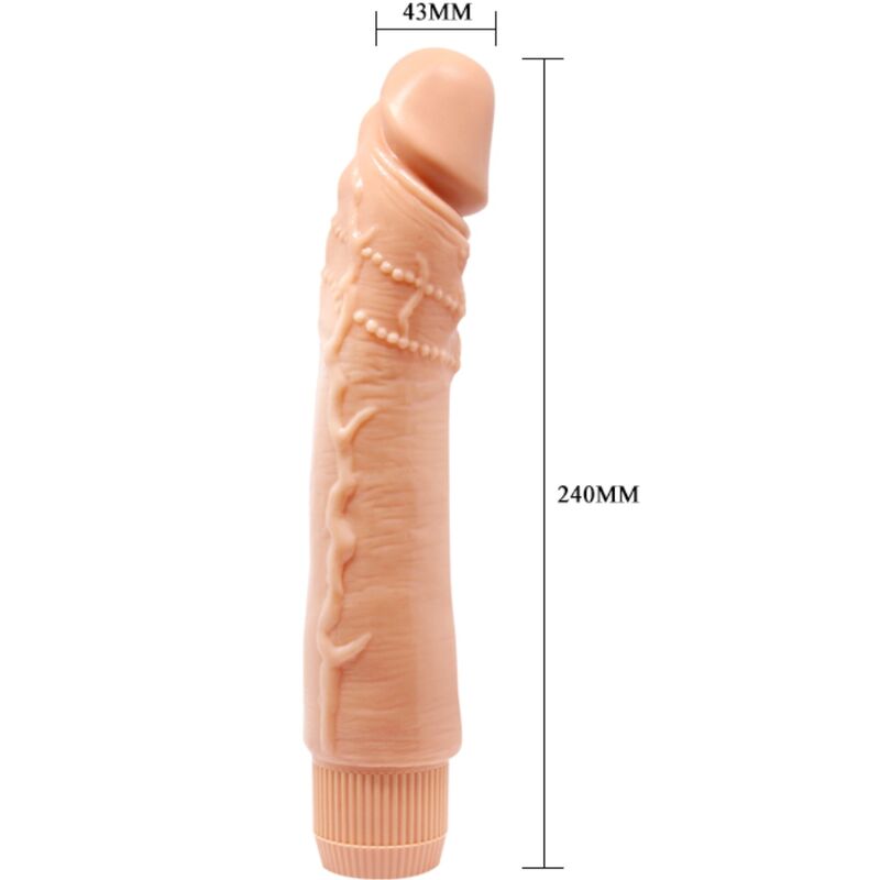 BAILE - DYBBUK REALISTISK VIBRATOR 24 CM FLESH