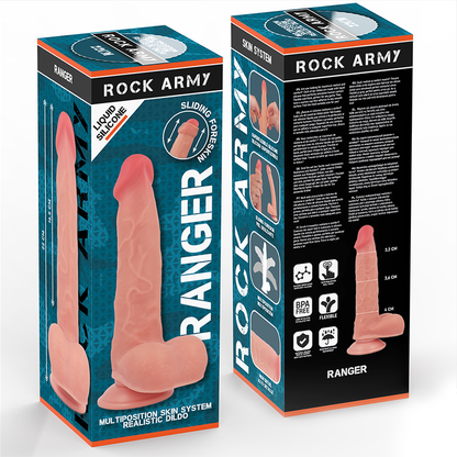 ROCKARMY - LIQUID SILICONE RANGER 22 CM -O- 3.6 CM