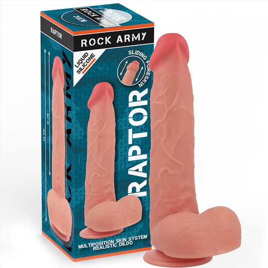 ROCKARMY - FLYTENDE SILIKON RAPTOR 24 CM -O- 4,4 CM