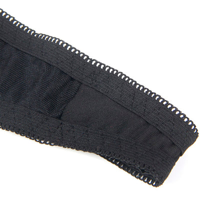 SUBBLIME - 955205 BRA SET WITH ADJUSTABLE BLACK BOW L/XL