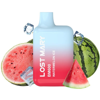 LOST MARY - BM600 NIKOTINVAPER 2% ENGANGS VANNMELONISBLANDING