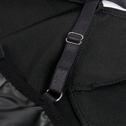 SUBBLIME - 955380 KJOLE MED SVARTE SKINNSTROPPER L/XL