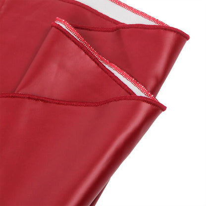 SUBBLIME - 955403 KJOLE MED BURGUNDØR SKINNSTROPPER L/XL