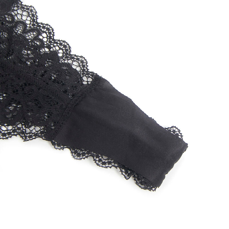 SUBBLIME - 955458 SVART SKINNGLIDLÅDSBODY S/M