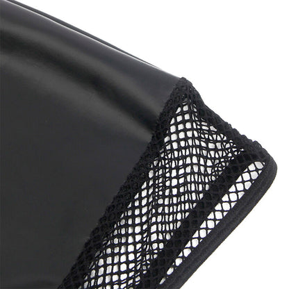 SUBBLIME - 955472 KJOLE MED HALTERNESKE OG TRANSPARENSER SVART S/M