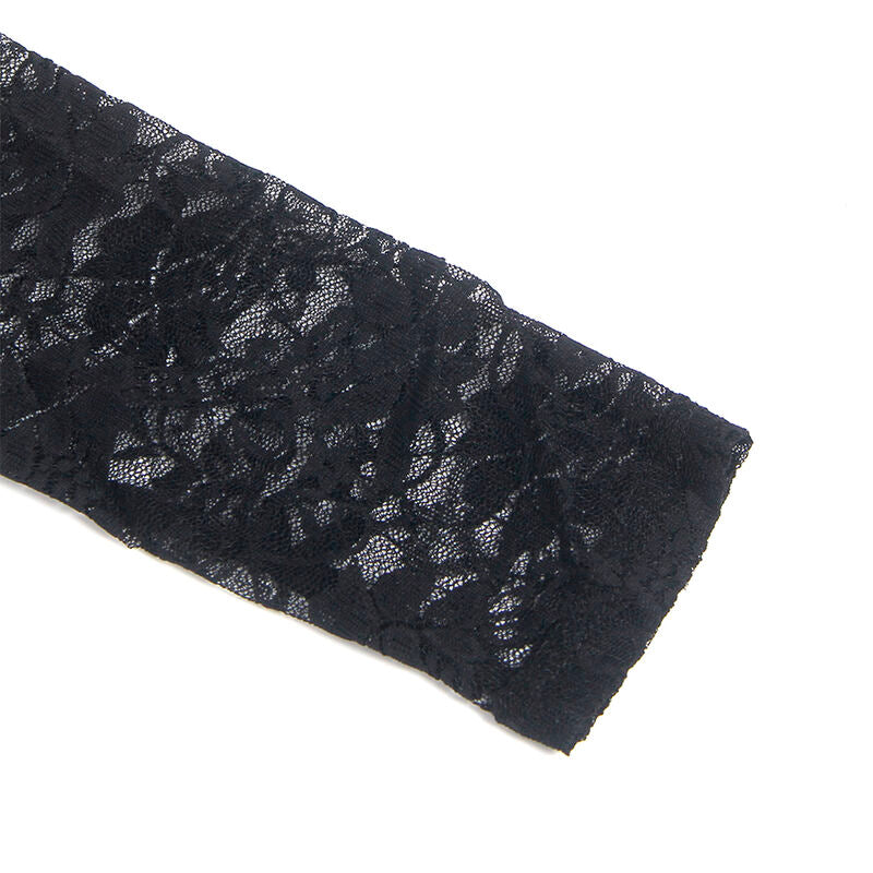 SUBBLIME - 955595 LANGERMET KJOLE MED SVART BLONDE S/M