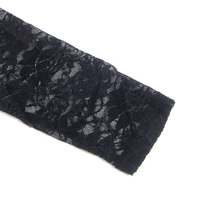 SUBBLIME - 955595 LANGERMET KJOLE MED SVART BLONDE S/M