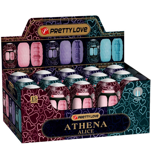 PRETTY LOVE - ATHENA ALICE-PAKKE 15 FORSKJELLIGE MANNLIGE MAsturbatorene