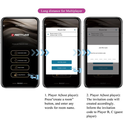 PRETTY LOVE - LEVIATHAN APP CONTROLLED VIBRATOR PURPLE