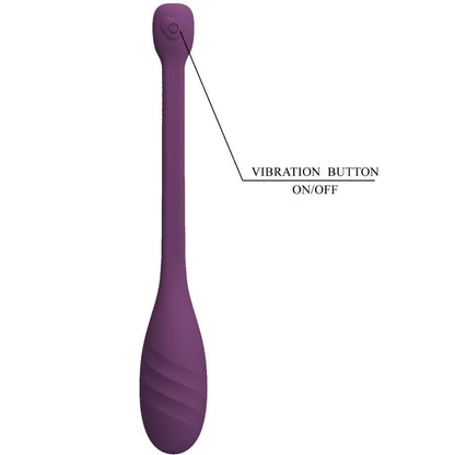 PRETTY LOVE - LEVIATHAN APP CONTROLLED VIBRATOR PURPLE