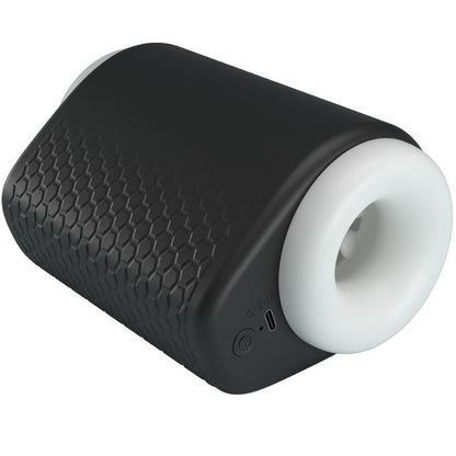 PRETTY LOVE - DJ GIRL MANNLIG MATURBATOR MED VIBRASJON 5 INNSTILLINGER SVART