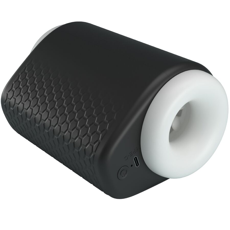 PRETTY LOVE - DJ GIRL MANNLIG MATURBATOR MED VIBRASJON 5 INNSTILLINGER SVART