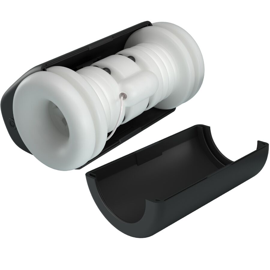 PRETTY LOVE - DJ GIRL MANNLIG MATURBATOR MED VIBRASJON 5 INNSTILLINGER SVART