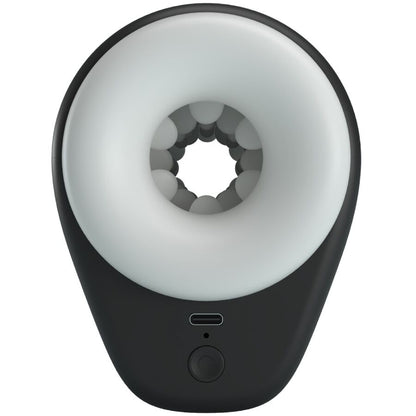 PRETTY LOVE - DJ GIRL MANNLIG MATURBATOR MED VIBRASJON 5 INNSTILLINGER SVART