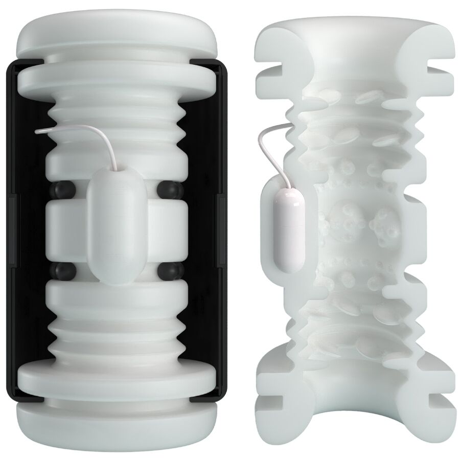 PRETTY LOVE - DJ GIRL MANNLIG MATURBATOR MED VIBRASJON 5 INNSTILLINGER SVART