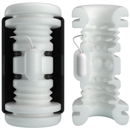 PRETTY LOVE - DJ GIRL MANNLIG MATURBATOR MED VIBRASJON 5 INNSTILLINGER SVART