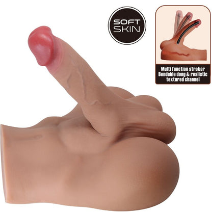 CRAZY BULL - RHYNE BACK REALISTISK NATURLIG MASURBATØR