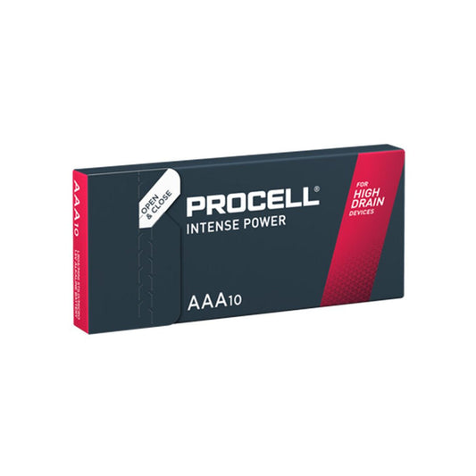PROCELL - INTENSE POWER ALKALISKE LR03 AAA 1,5V BOKS*10