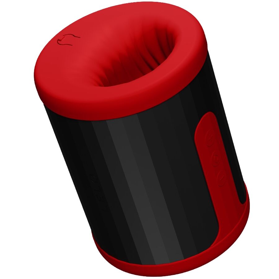 LELO - F2S™ BLÅGRUNN MANNLIG MAsturbator RØD