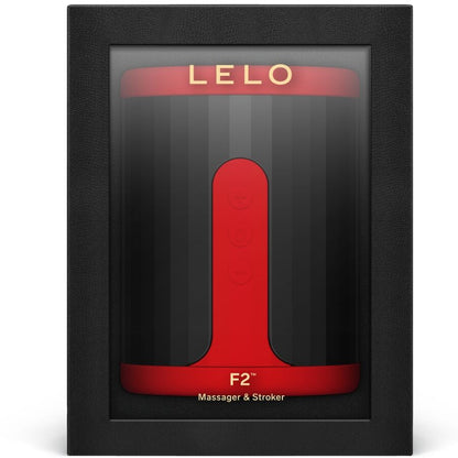 LELO - F2S™ BLÅGRUNN MANNLIG MAsturbator RØD