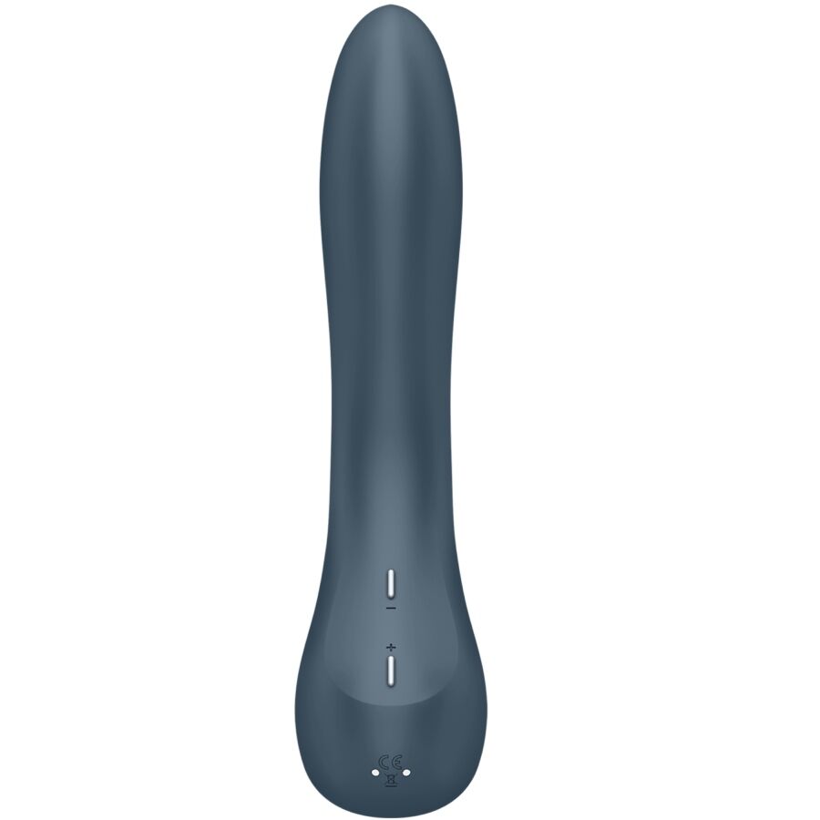 SATISFYER - G-PUNKTBØLGE 4 12 VIBRASJONER PROGRAMVIBRATOR MØRKEGÅ