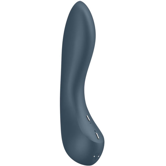 SATISFYER - G-PUNKTBØLGE 4 12 VIBRASJONER PROGRAMVIBRATOR MØRKEGÅ