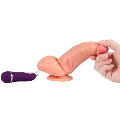 SHEQU - SOLDIER VIBRATOR DILDO WITH REMOTE CONTROL 16 CM