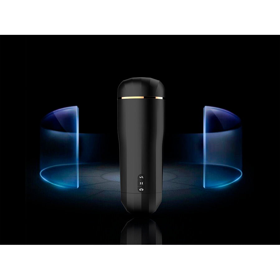 SHEQU - SNOW VAGINA MASURBATØR MED VIBRASJON OG SUGING