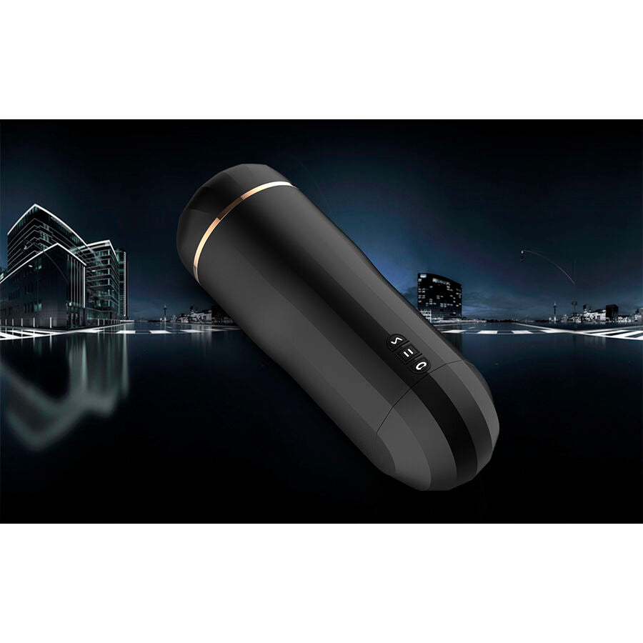 SHEQU - SNOW VAGINA MASURBATØR MED VIBRASJON OG SUGING