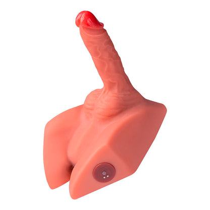 XISE - MICHAEL REALISTIC DILDO AND ANUS MASTURBATOR WITH THRUSTING 15 CM