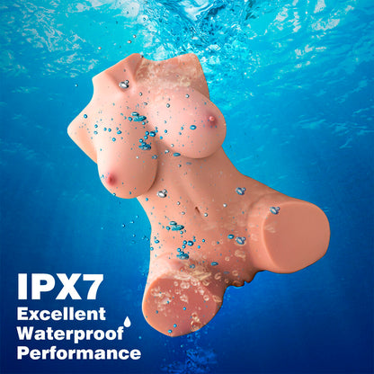 XISE - DANIA THRUSTING REALISTISK VIBRERENDE KVINNETORSO 52 CM