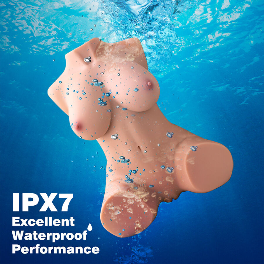 XISE - DANIA THRUSTING REALISTISK VIBRERENDE KVINNETORSO 52 CM