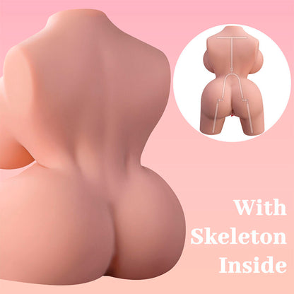 XISE - FRIEDA REALISTIC FEMALE TORSO WITH VIBRATION 36 CM