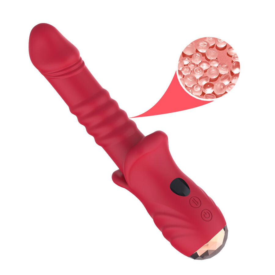 ARMONY - POINT A STIMULERINGSVIBRATOR DILDO RØD