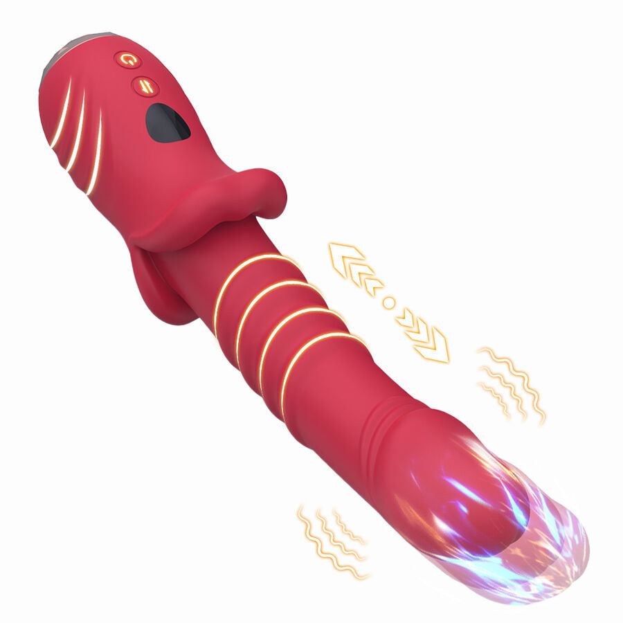 ARMONY - POINT A STIMULERINGSVIBRATOR DILDO RØD