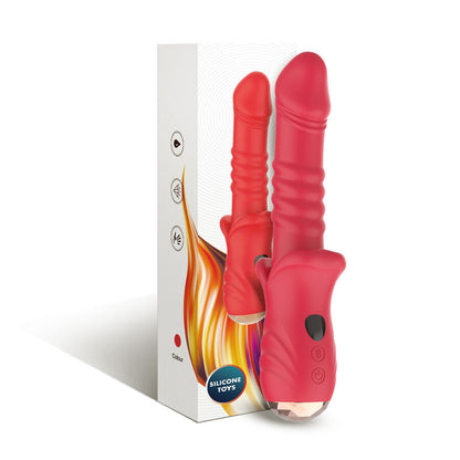 ARMONY - POINT A STIMULERINGSVIBRATOR DILDO RØD