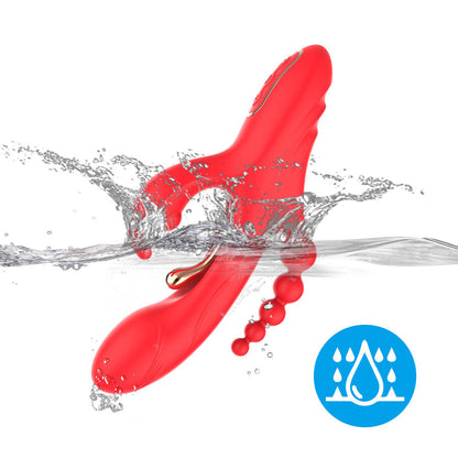 ARMONY - G-PUNKTS- OG KLITORISSTIMULATORVIBRATOR RØD