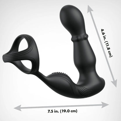 ANAL FANTASY ELITE COLLECTION - VIBRATING ANAL RING AND MASSAGER WITH REMOTE CONTROL