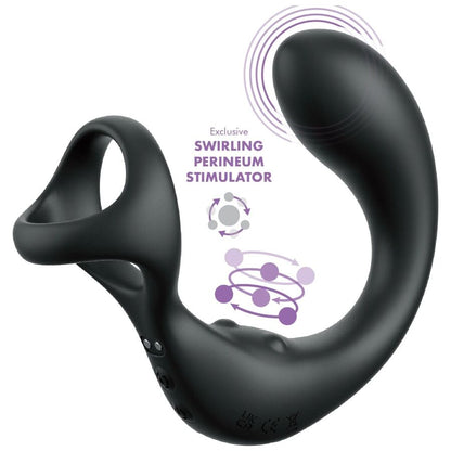 ANAL FANTASY ELITE COLLECTION - VIBRATING ANAL MASSAGER WITH REMOTE CONTROL