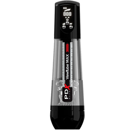 PDX ELITE - VIEWTUBE MAX VIEW AUTOMATISK MANUBILSEKJEKS MED TRANSPARENT SUGING