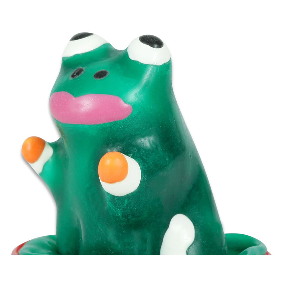 CONDOMERIE - HANDPAINTED NOVELTY CONDOMS FROG MODEL 1