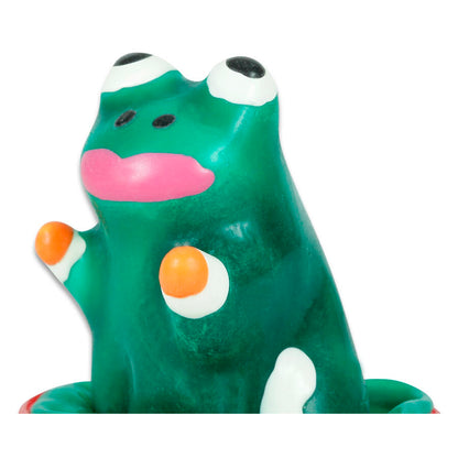 CONDOMERIE - HANDPAINTED NOVELTY CONDOMS FROG MODEL 1