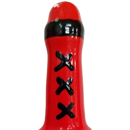 CONDOMERIE - HANDPAINTED NOVELTY CONDOMS AMSTERDAM RED