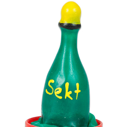 CONDOMERIE - HANDPAINTED NOVELTY CONDOMS CHAMPAGNE