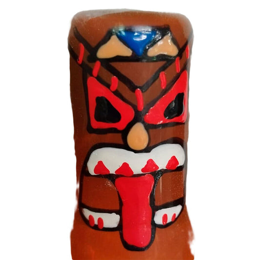 KONDOMERI - HÅNDMALTE NYHETSKONDOMER TIKI TOTEM-01