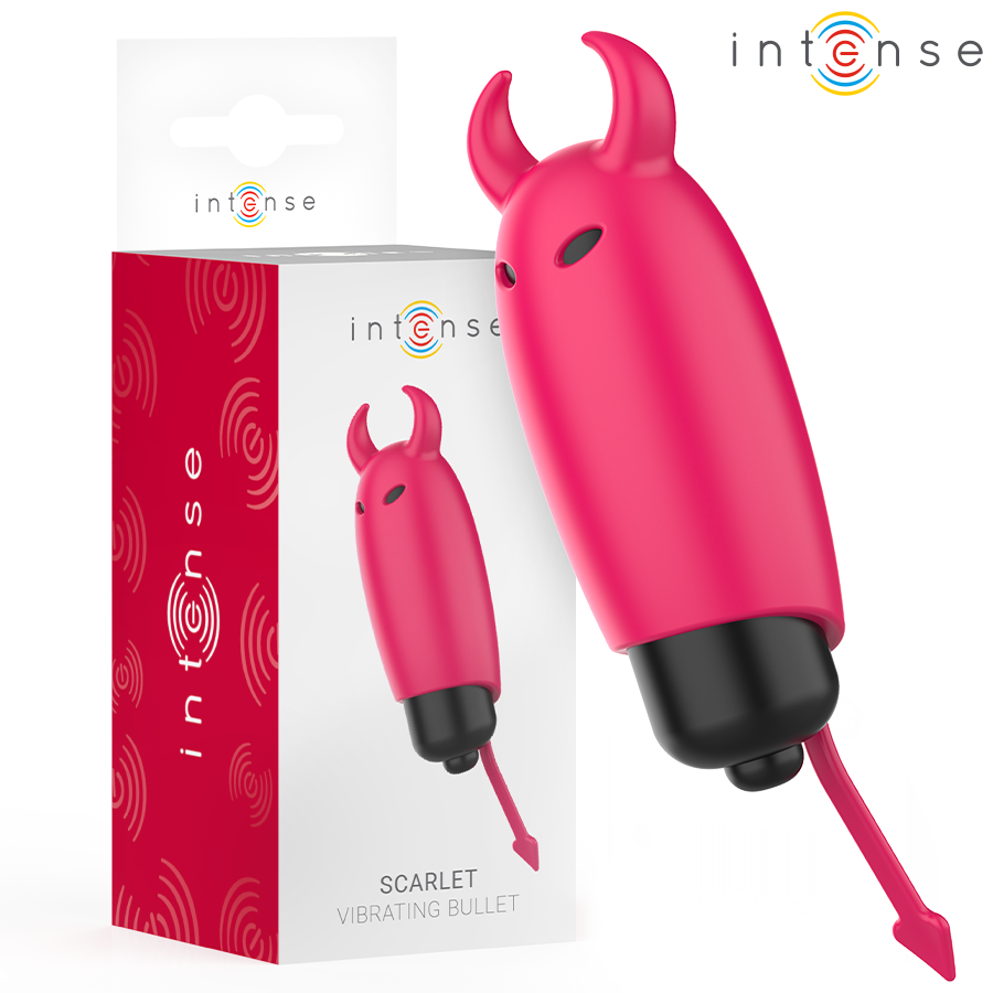 INTENSE - SCARLET VIBRATING BULLET RED DEMON 9.3 X 2.4 CM