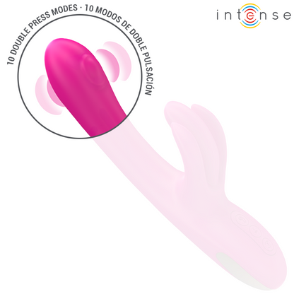 INTENSE - BRITNEY MULTIFUNKSJONSKANINVIBRATOR 23 CM ROSA