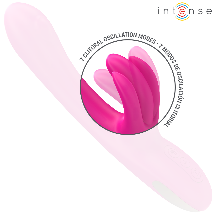 INTENSE - BRITNEY MULTIFUNKSJONSKANINVIBRATOR 23 CM ROSA