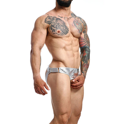 MOB - DNGEON JOCKSTRAP SILVER COCK RING ONE SIZE