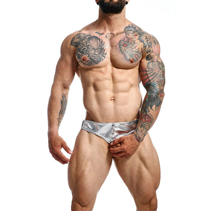 MOB - DNGEON JOCKSTRAP SILVER COCK RING ONE SIZE